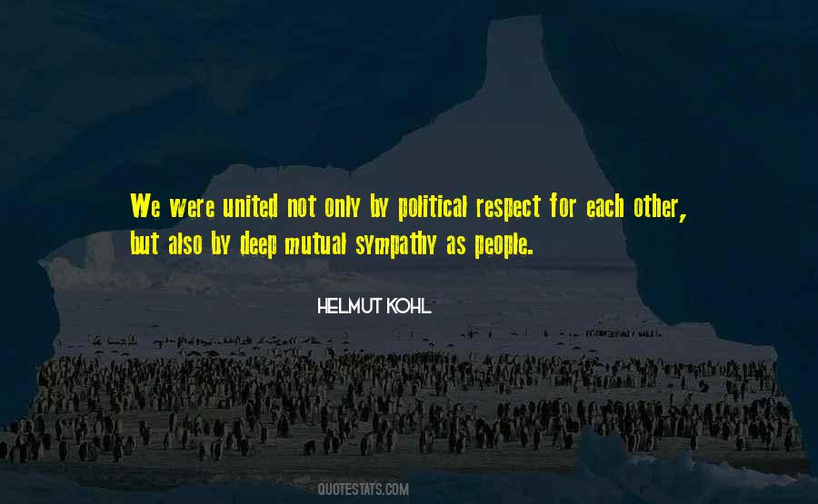 Political Respect Quotes #110001