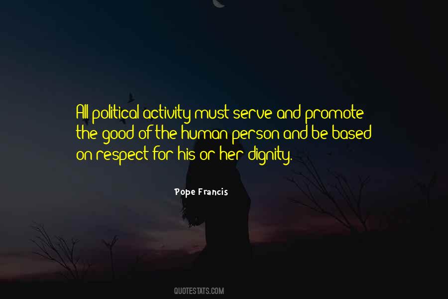 Political Respect Quotes #1197245