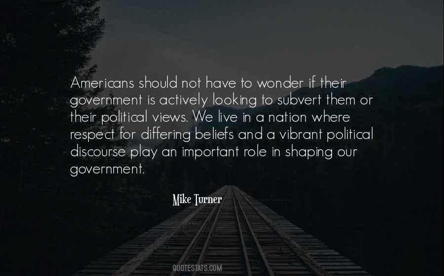 Political Respect Quotes #1865772