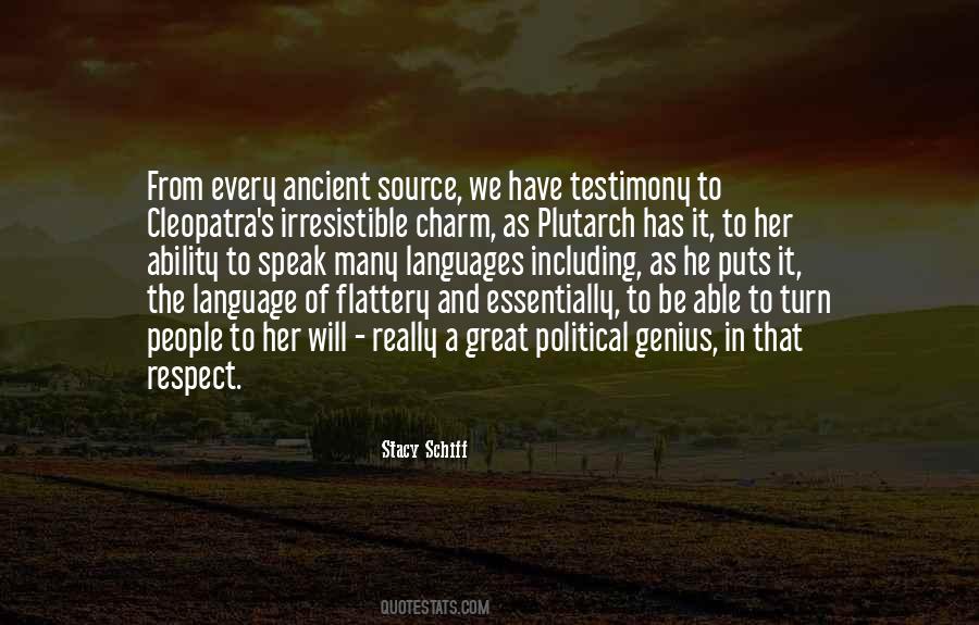 Political Respect Quotes #374888