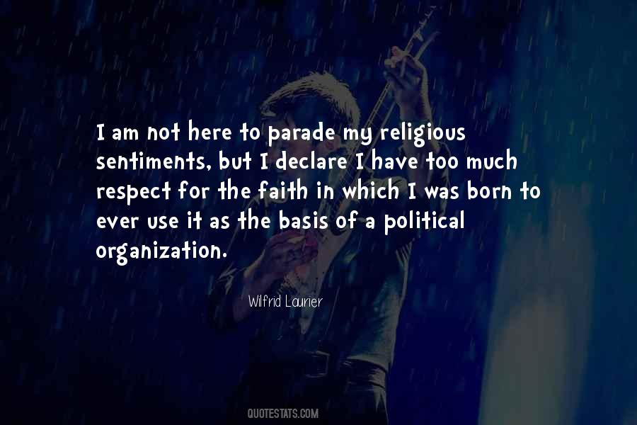 Political Respect Quotes #780702