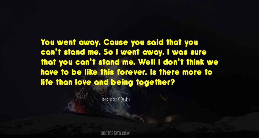 Being Together Love Quotes #779264