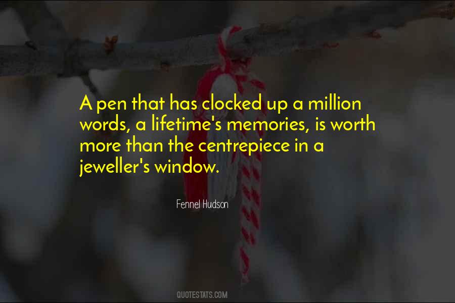 One Million Memories Quotes #108877