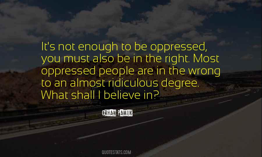Oppressed Oppression Quotes #1159965