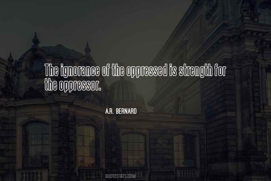 Oppressed Oppression Quotes #1215302