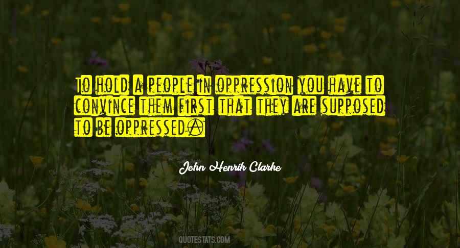 Oppressed Oppression Quotes #561059