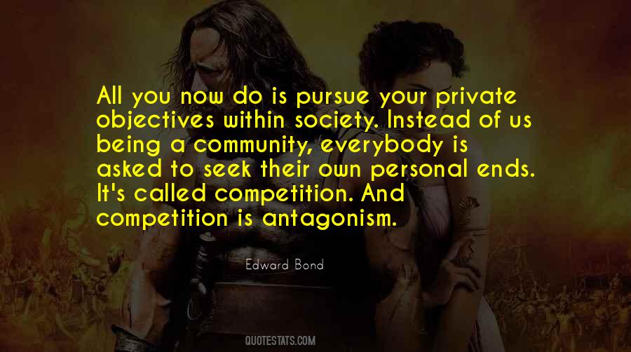 Your Own Competition Quotes #72773