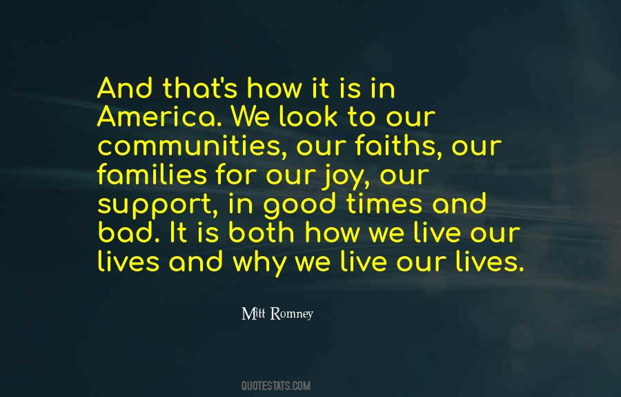 Families And Communities Quotes #238972