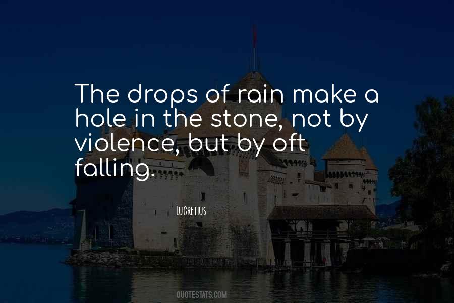 Falling Rain Quotes #1497233