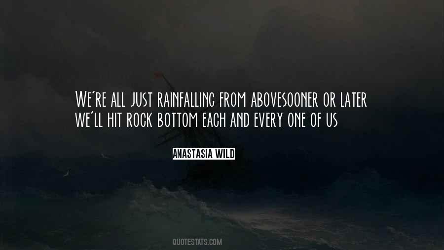 Falling Rain Quotes #323847