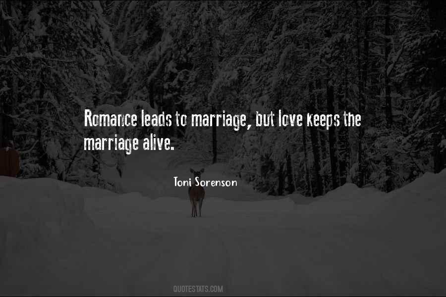 Marriage Romance Quotes #1716514