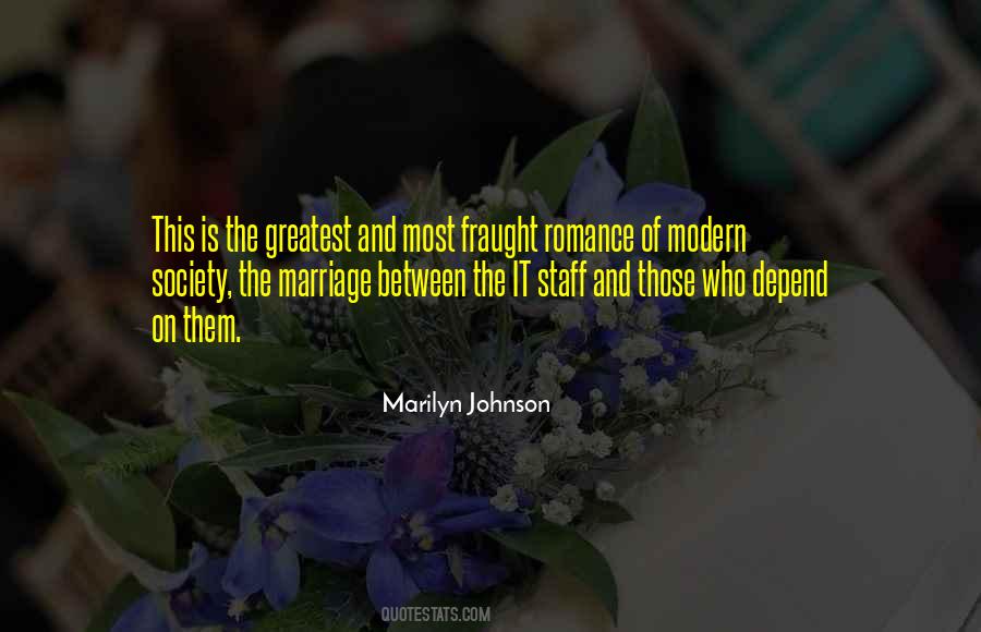 Marriage Romance Quotes #537923