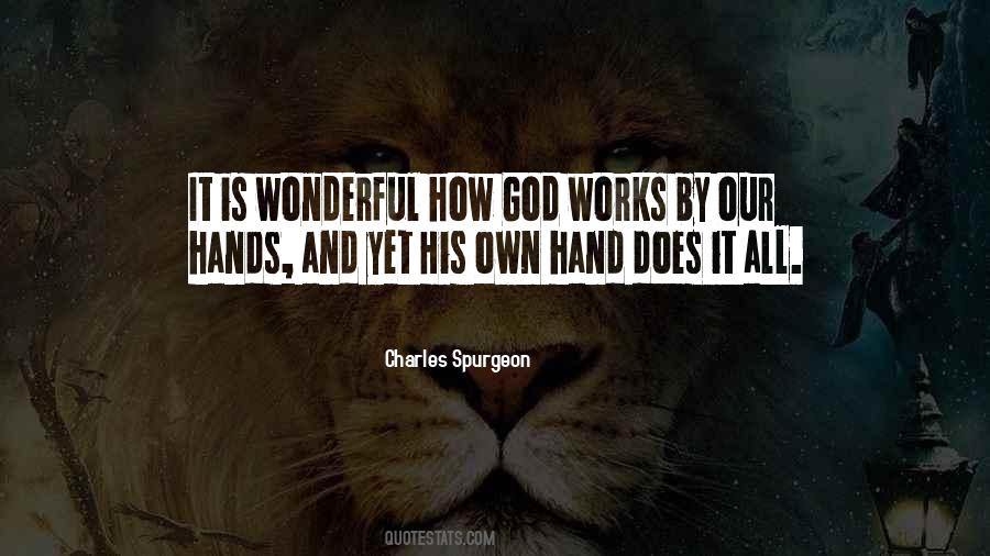 Quotes About How God Works #685867