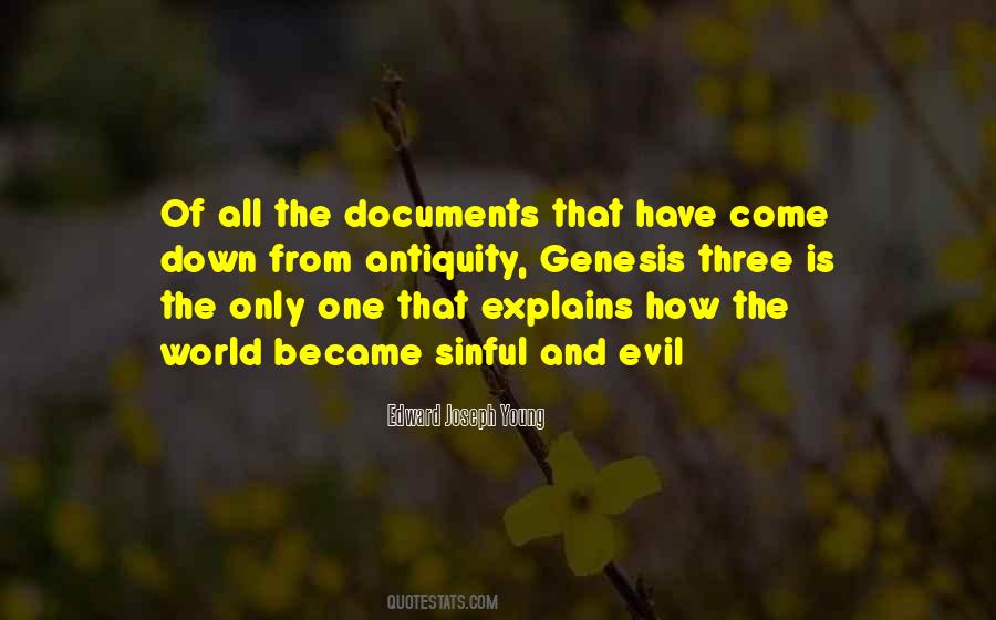 Quotes About A Sinful World #1249829