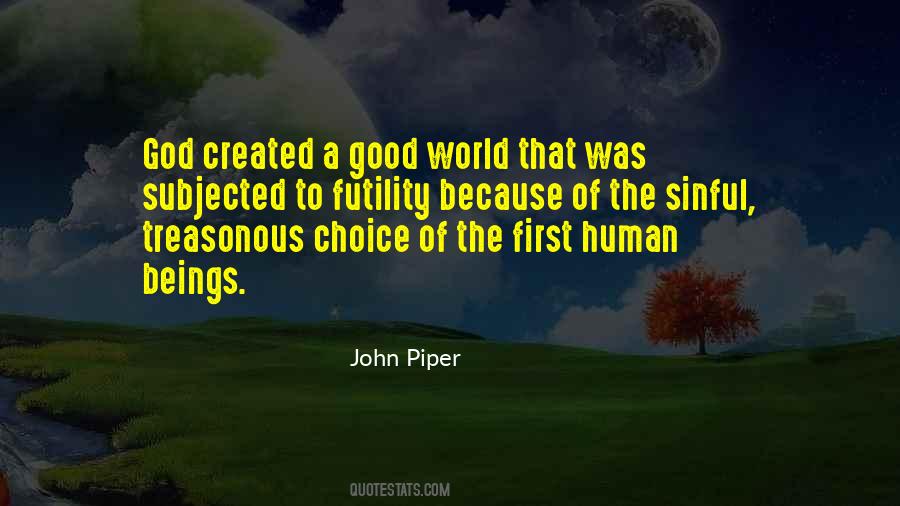 Quotes About A Sinful World #875809