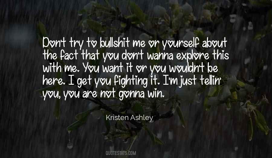 I Want You To Win Quotes #1050715