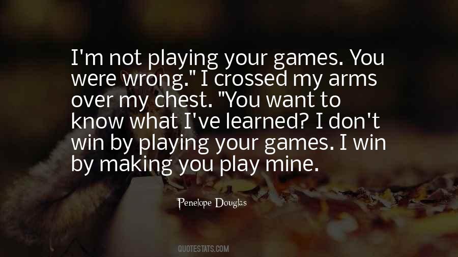 I Want You To Win Quotes #1377023