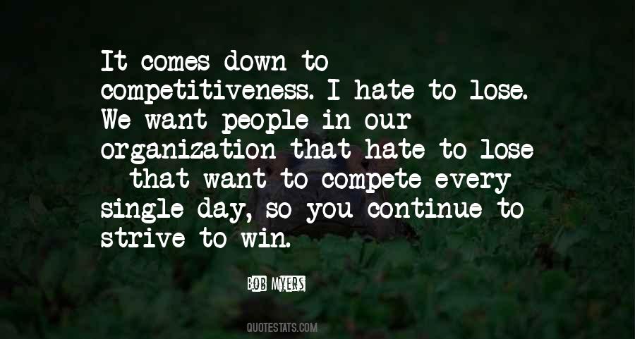 I Want You To Win Quotes #817363
