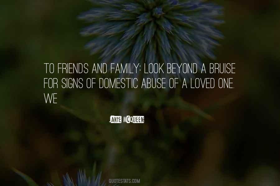 Family Abuse Quotes #1640364