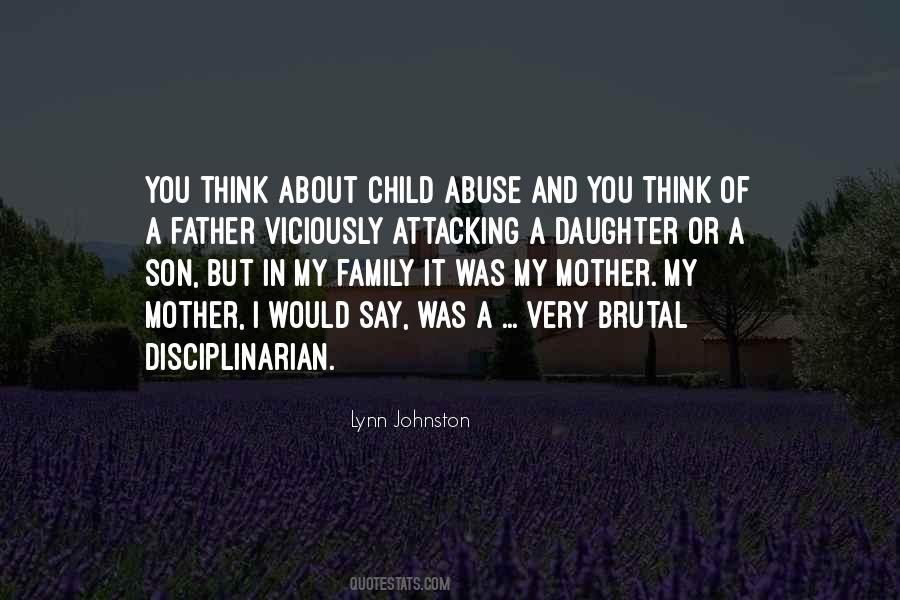 Family Abuse Quotes #250962