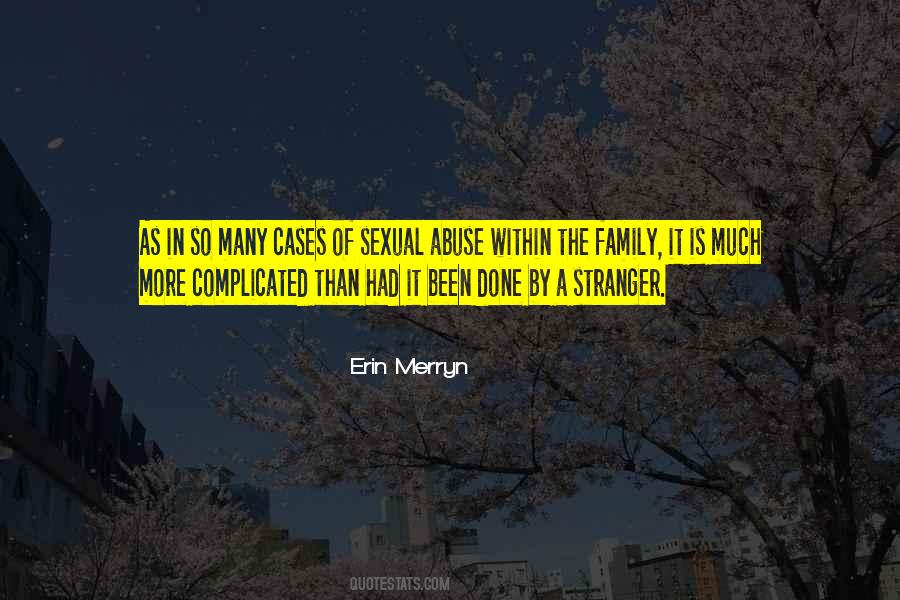 Family Abuse Quotes #980565