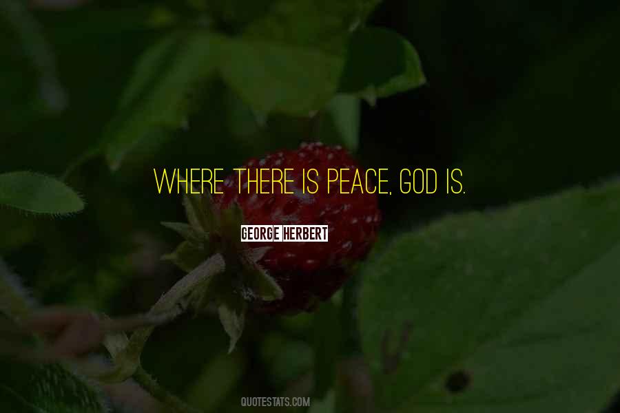 Peace God Quotes #177682