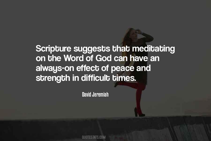 Peace God Quotes #267569