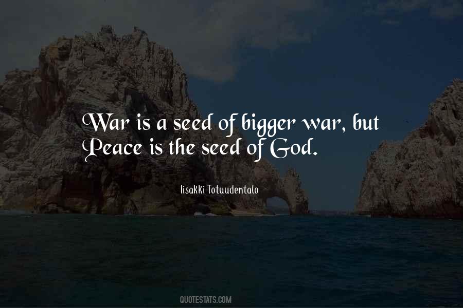 Peace God Quotes #274419
