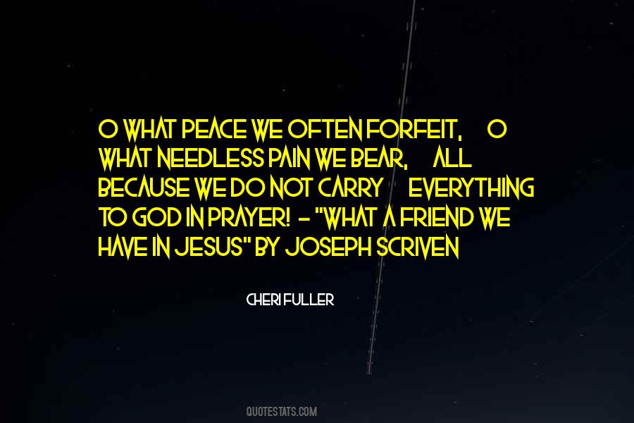Peace God Quotes #388094