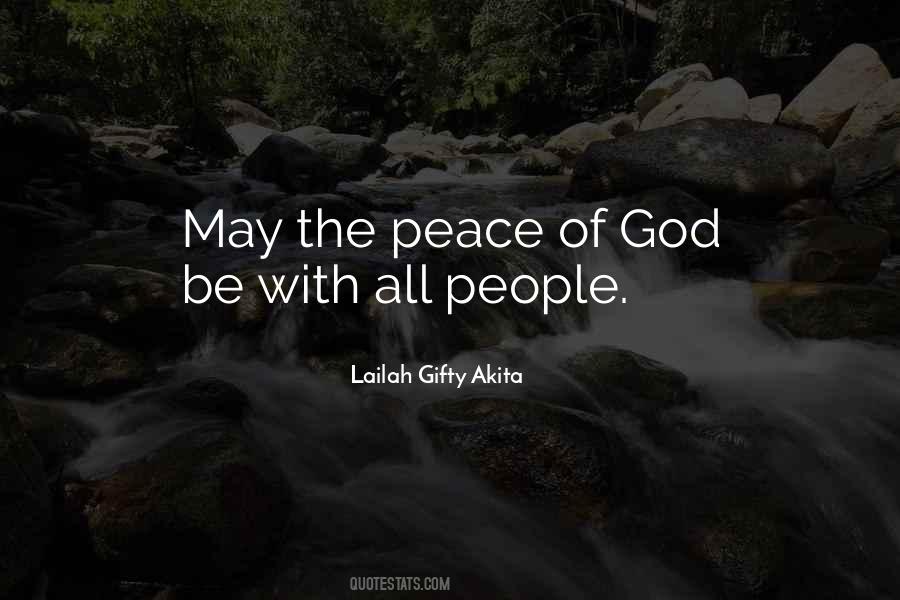 Peace God Quotes #958729