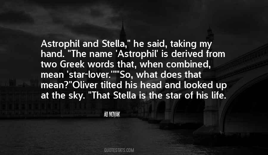 Star Name Quotes #1471539