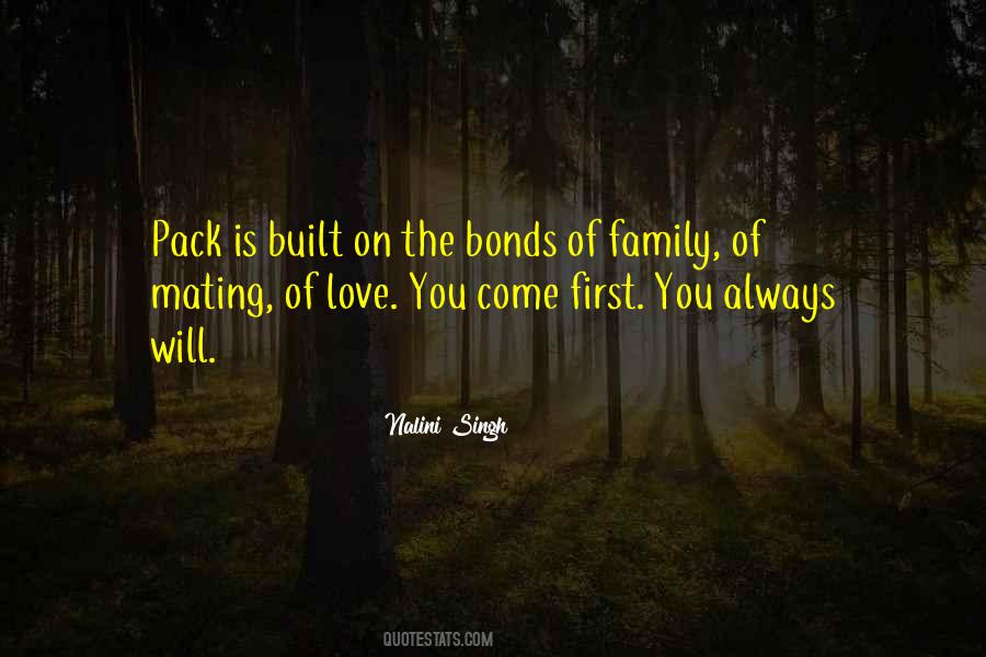 Family Always Comes First Quotes #295281