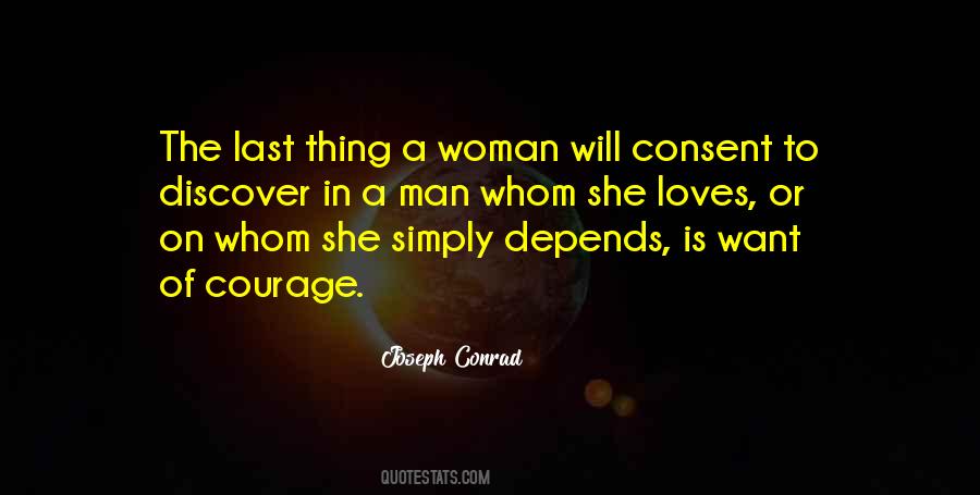 Man She Loves Quotes #1581866