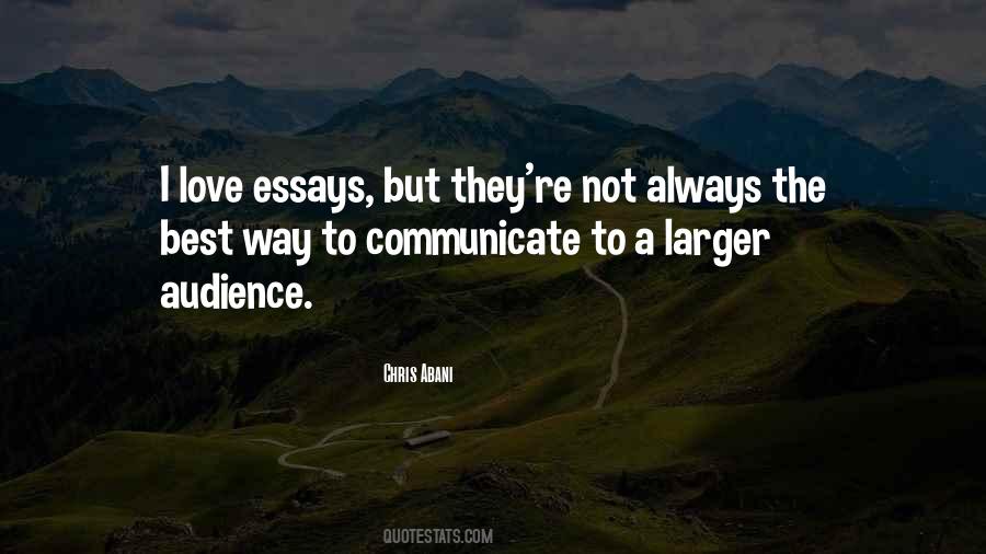 Always Communicate Quotes #1775731