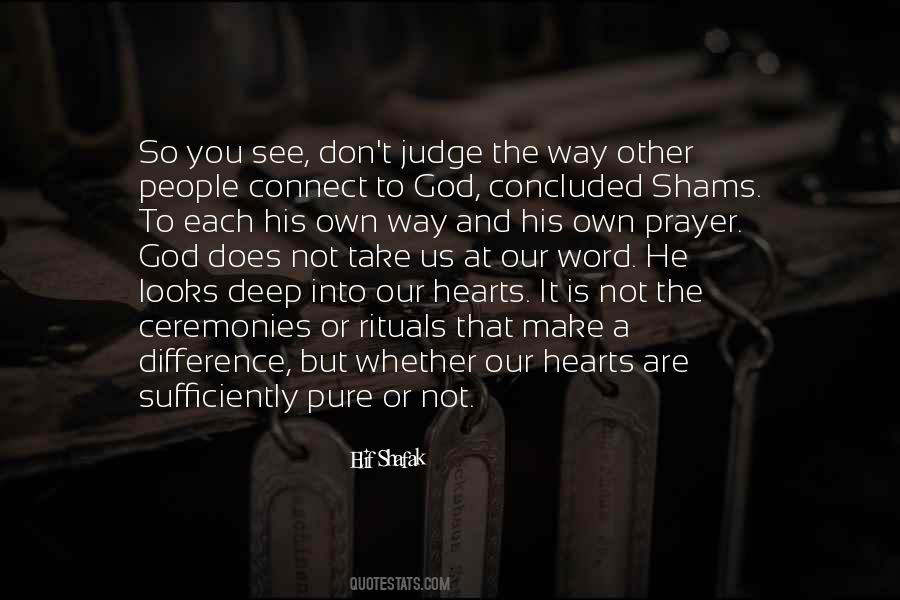 God Is The Judge Quotes #1055394