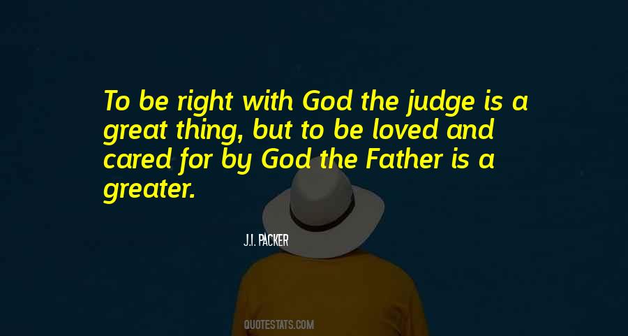 God Is The Judge Quotes #1715569