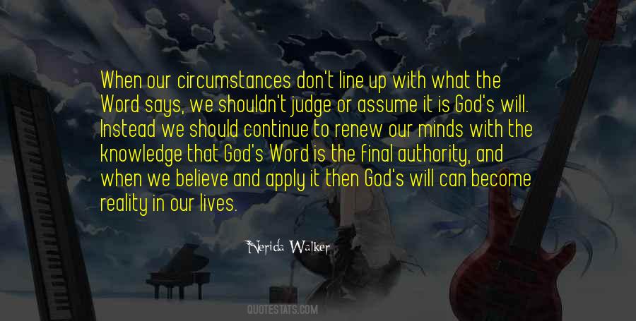 God Is The Judge Quotes #239789