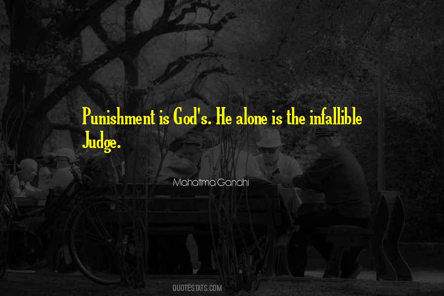 God Is The Judge Quotes #537581