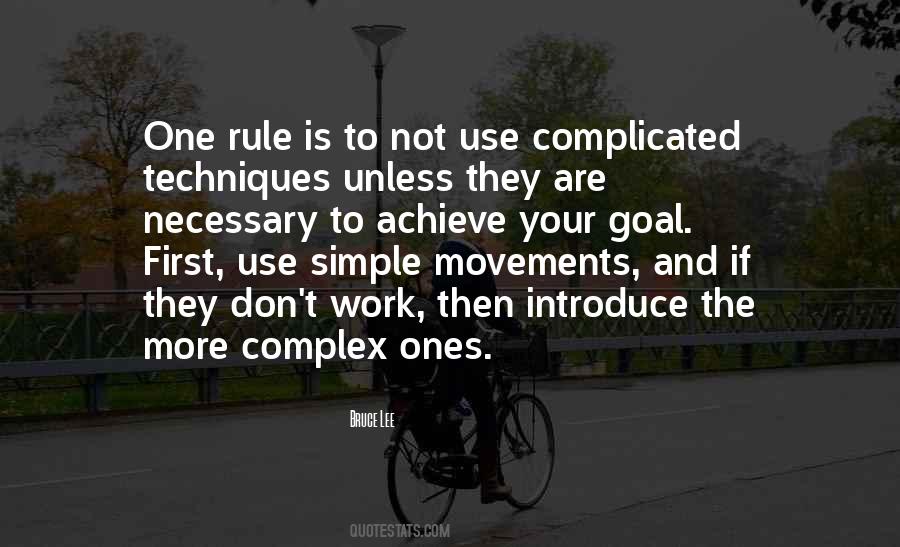 Simple Goal Quotes #849401
