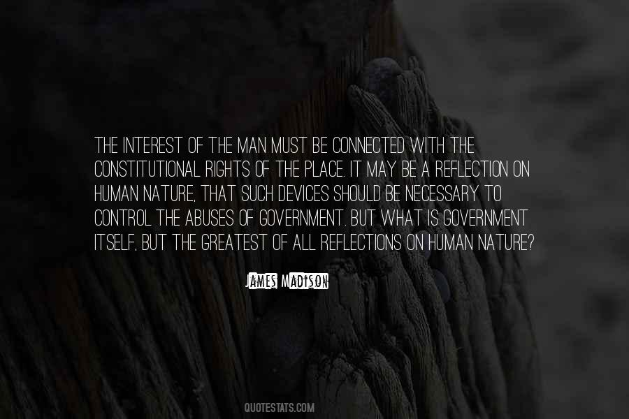 Reflection Of A Man Quotes #1355201