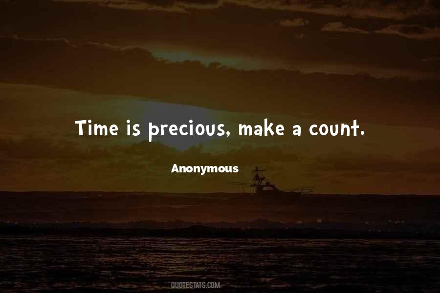 Make It Count For Something Quotes #238867