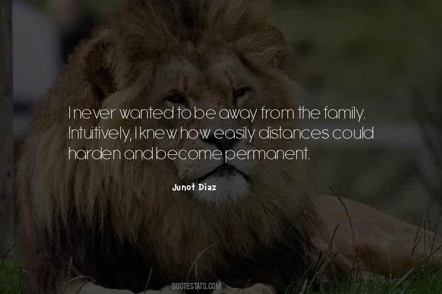 Family At A Distance Quotes #1480278