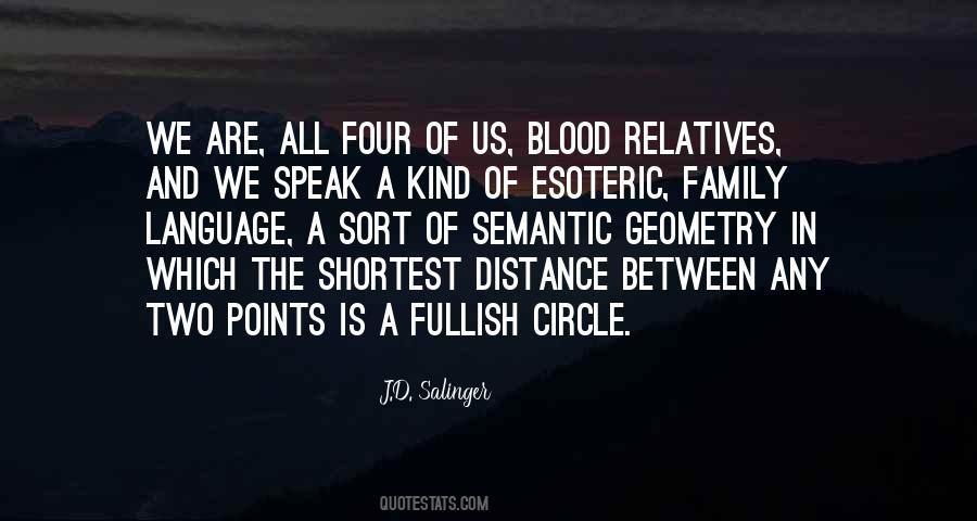 Family At A Distance Quotes #1788004