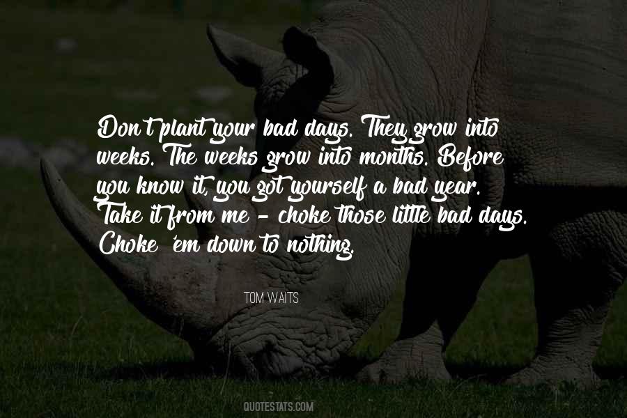 The Bad Day Quotes #1085898