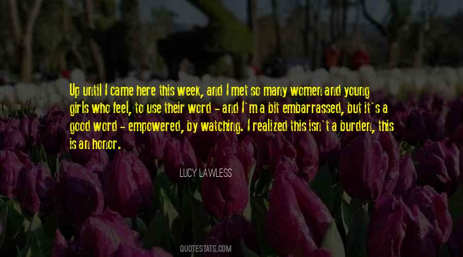 Honor Women Quotes #272646
