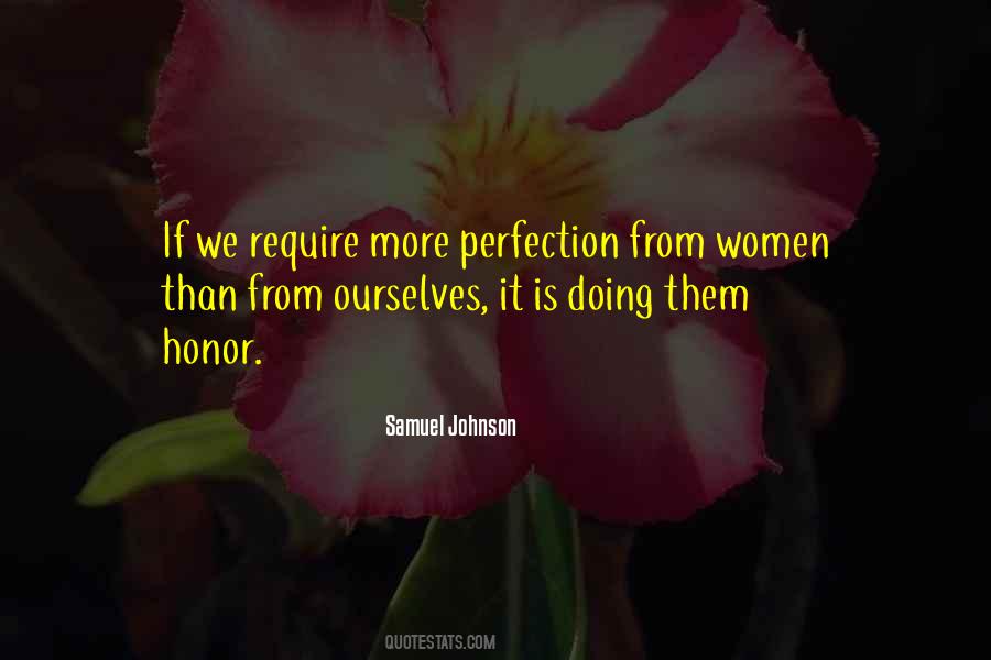 Honor Women Quotes #312566