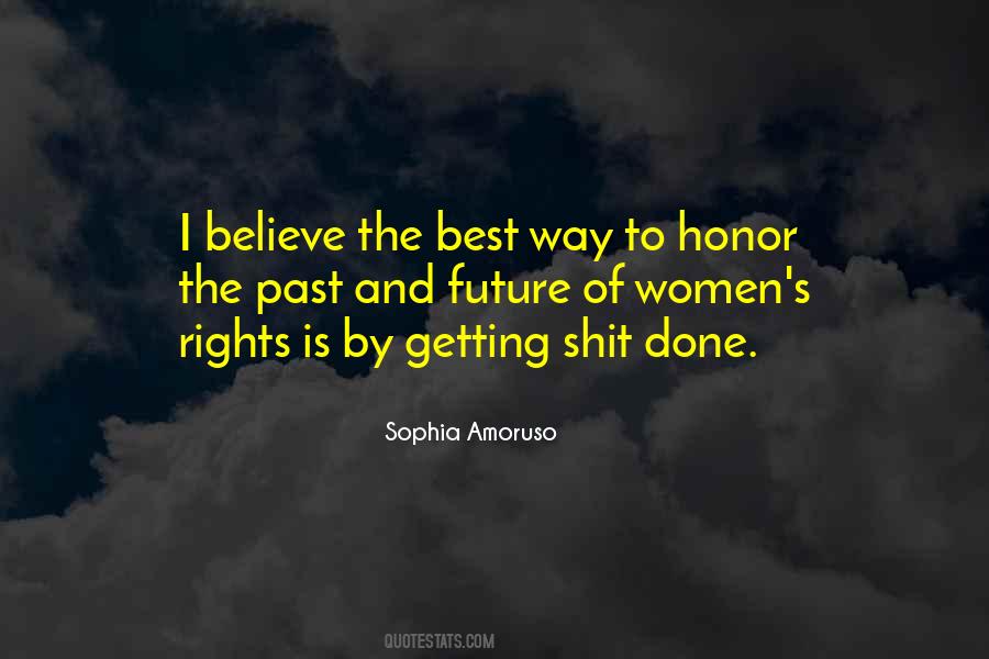 Honor Women Quotes #315430