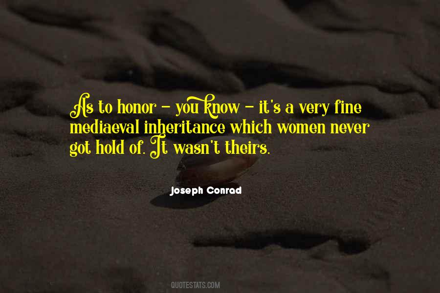 Honor Women Quotes #331120