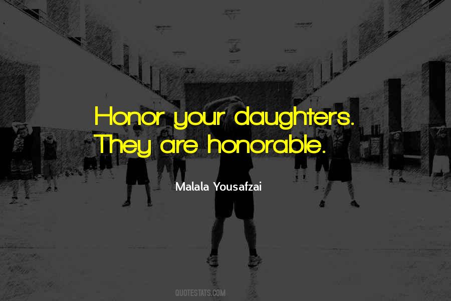 Honor Women Quotes #596600