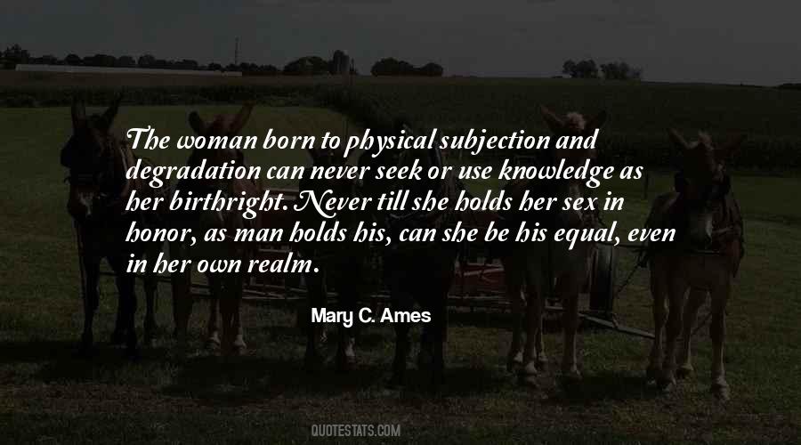 Honor Women Quotes #668429